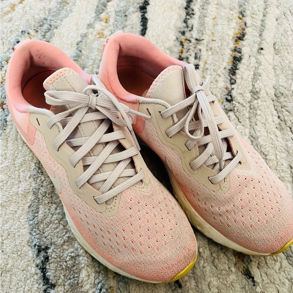 Nike Shoes - Nike Women's Pink and Cream Sneakers